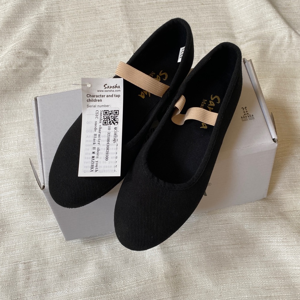 Girls Sansha Mazurka Canvas Character Shoes